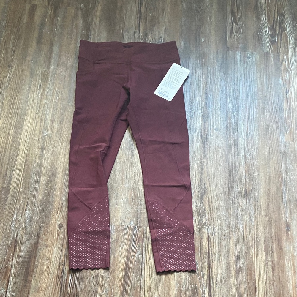 NWT lululemon Tight Stuff Tight  II Leggings size 6
